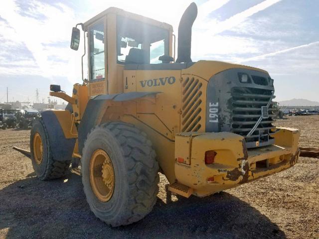 L90EV67181 - 2005 VOLVO L90E YELLOW photo 3