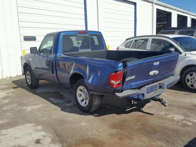 1FTKR1AD3APA04655 - 2010 FORD RANGER BLUE photo 3