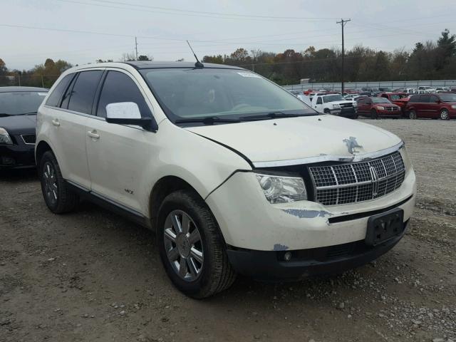 2LMDU88C17BJ28078 - 2007 LINCOLN MKX WHITE photo 1