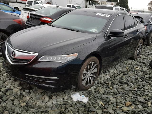 19UUB1F37FA004098 - 2015 ACURA TLX BLACK photo 2