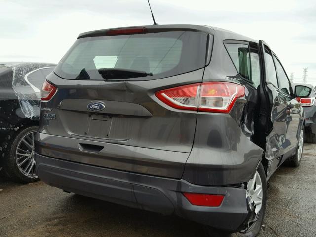 1FMCU0F70FUB88599 - 2015 FORD ESCAPE S GRAY photo 4