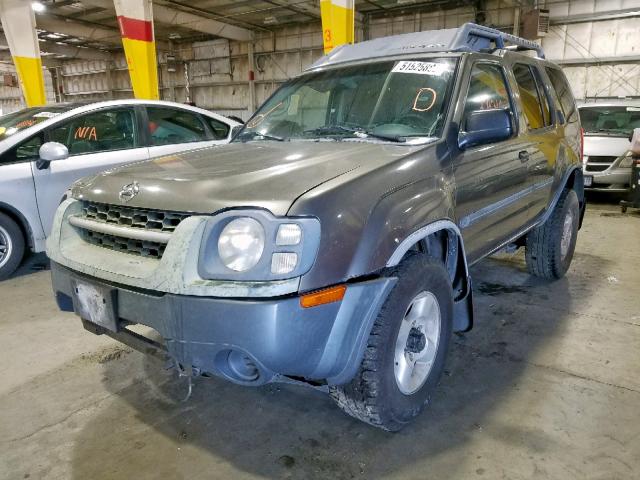 5N1ED28Y43C693105 - 2003 NISSAN XTERRA XE BEIGE photo 2