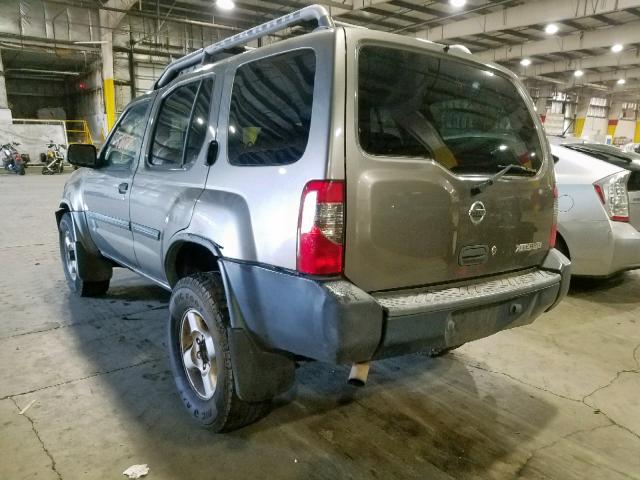 5N1ED28Y43C693105 - 2003 NISSAN XTERRA XE BEIGE photo 3