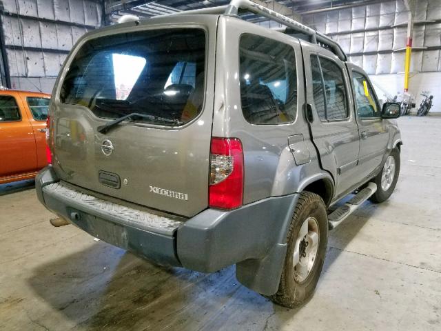 5N1ED28Y43C693105 - 2003 NISSAN XTERRA XE BEIGE photo 4