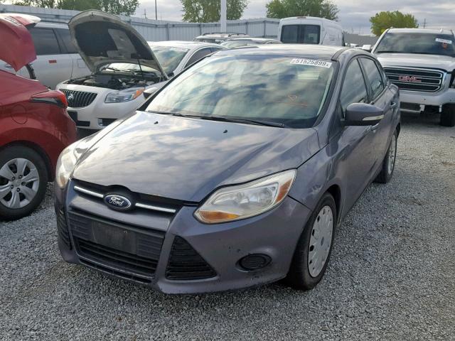 1FADP3F26DL327679 - 2013 FORD FOCUS SE GRAY photo 2