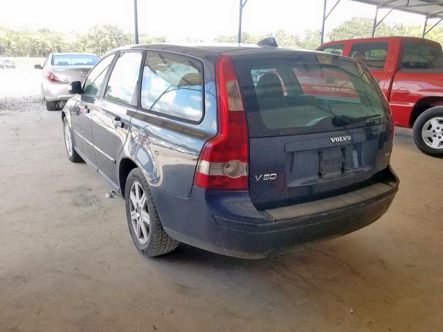 YV1MW382272321599 - 2007 VOLVO V50 2.4I BLUE photo 3