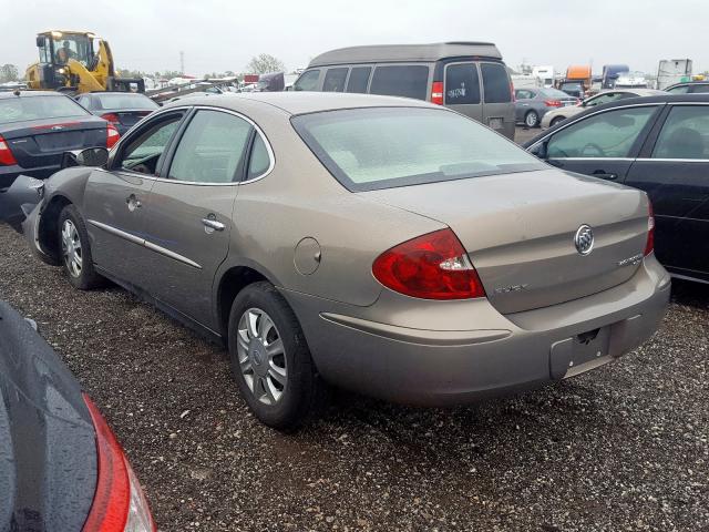 2G4WC552261150791 - 2006 BUICK LACROSSE C GOLD photo 3