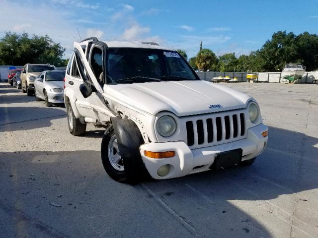 1J4GL58K33W514462 - 2003 JEEP LIBERTY LI WHITE photo 1