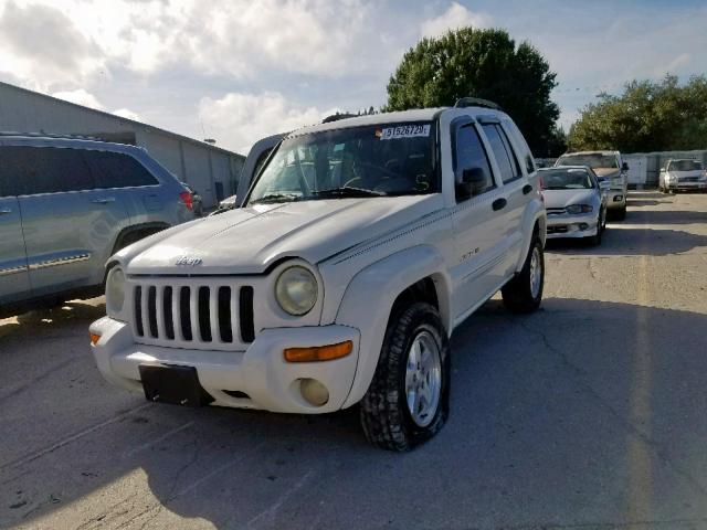 1J4GL58K33W514462 - 2003 JEEP LIBERTY LI WHITE photo 2