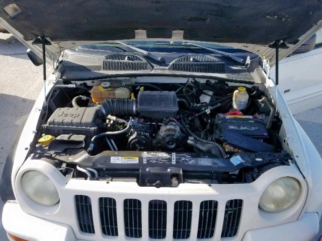 1J4GL58K33W514462 - 2003 JEEP LIBERTY LI WHITE photo 7