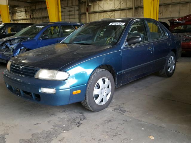 1N4BU31D9VC262398 - 1997 NISSAN ALTIMA XE BLUE photo 2