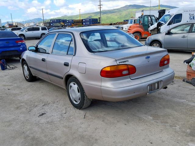 1Y1SK52881Z413988 - 2001 CHEVROLET GEO PRIZM 棕色 照片 3