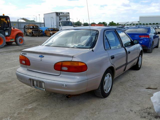 1Y1SK52881Z413988 - 2001 CHEVROLET GEO PRIZM 棕色 照片 4