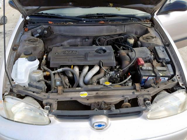 1Y1SK52881Z413988 - 2001 CHEVROLET GEO PRIZM 棕色 照片 7