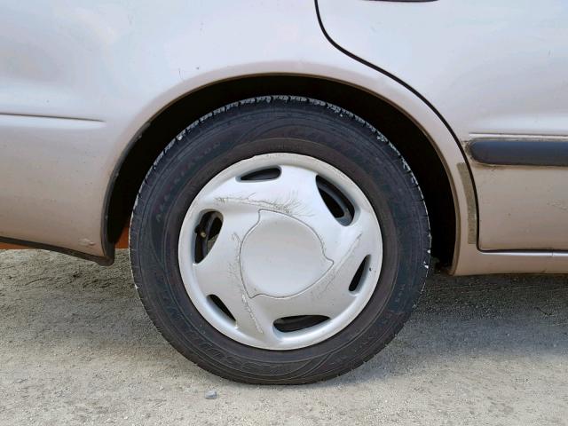 1Y1SK52881Z413988 - 2001 CHEVROLET GEO PRIZM 棕色 照片 9