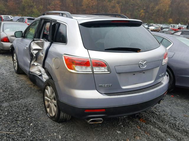 JM3TB28V280142744 - 2008 MAZDA CX-9 GRAY photo 3