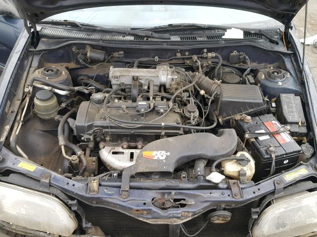 JT2EL56D4S0100179 - 1995 TOYOTA TERCEL DX BLUE photo 7