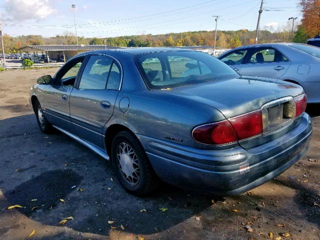 1G4HP54K3YU280018 - 2000 BUICK LESABRE CU BLUE photo 3