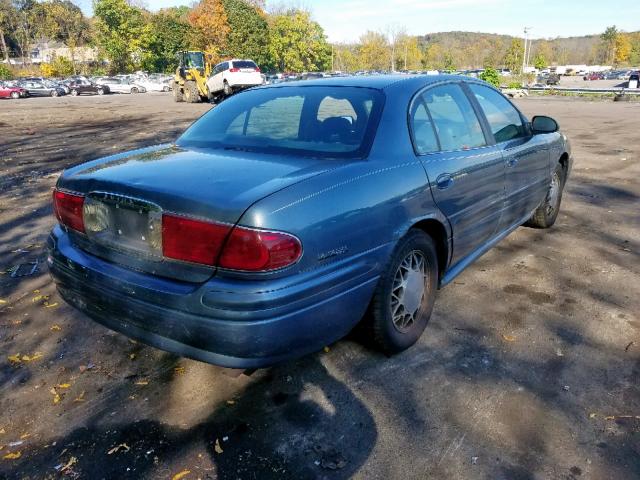 1G4HP54K3YU280018 - 2000 BUICK LESABRE CU BLUE photo 4