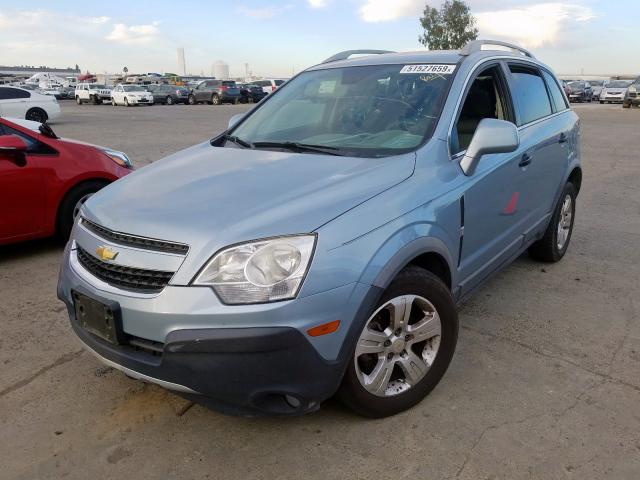 3GNAL2EKXES552713 - 2014 CHEVROLET CAPTIVA LS 蓝色 照片 2