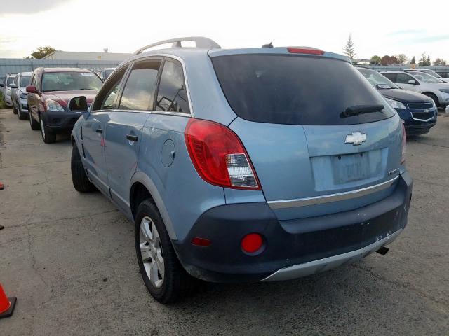 3GNAL2EKXES552713 - 2014 CHEVROLET CAPTIVA LS 蓝色 照片 3