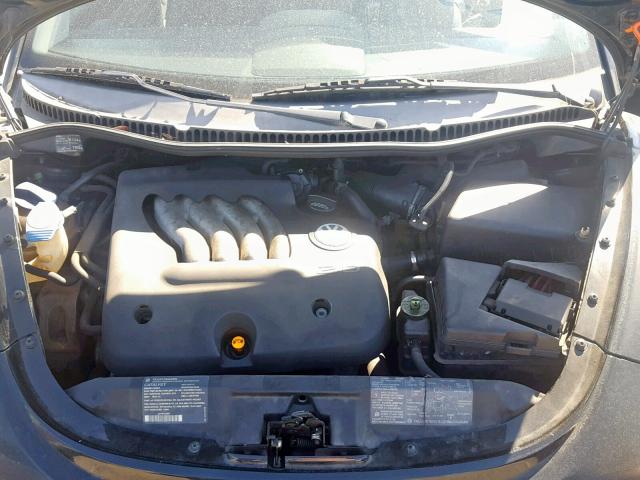 3VWBB61CXWM003666 - 1998 VOLKSWAGEN NEW BEETLE შავი ფოტო 7