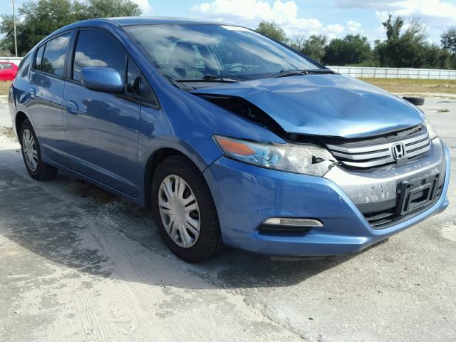 JHMZE2H56AS027809 - 2010 HONDA INSIGHT LX BLUE photo 1