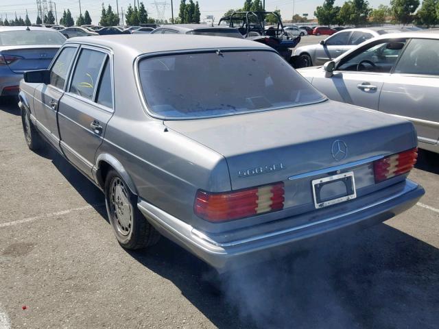 WDBCA39D8JA412906 - 1988 MERCEDES-BENZ 560 SEL GRAY photo 3