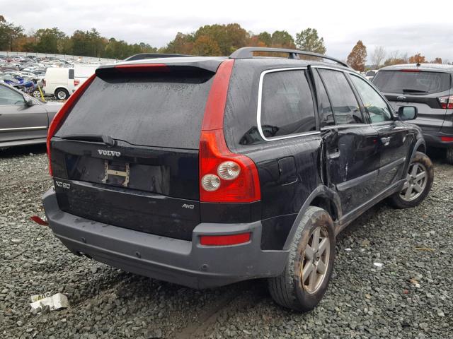 YV1CZ592951172396 - 2005 VOLVO XC90 BLACK photo 4