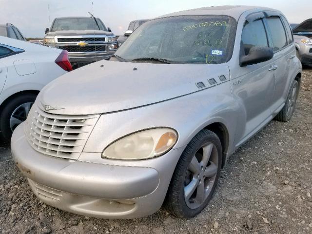 3C8FY78G54T278400 - 2004 CHRYSLER PT CRUISER SILVER photo 2