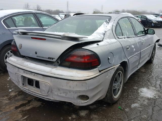 1G2NV52E1YM755762 - 2000 PONTIAC GRAND AM G SILVER photo 4