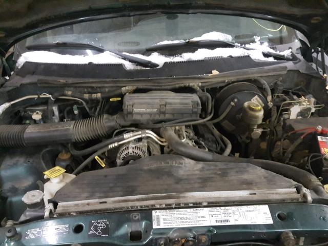 1B7HF16Y4WS607617 - 1997 DODGE RAM GREEN photo 7