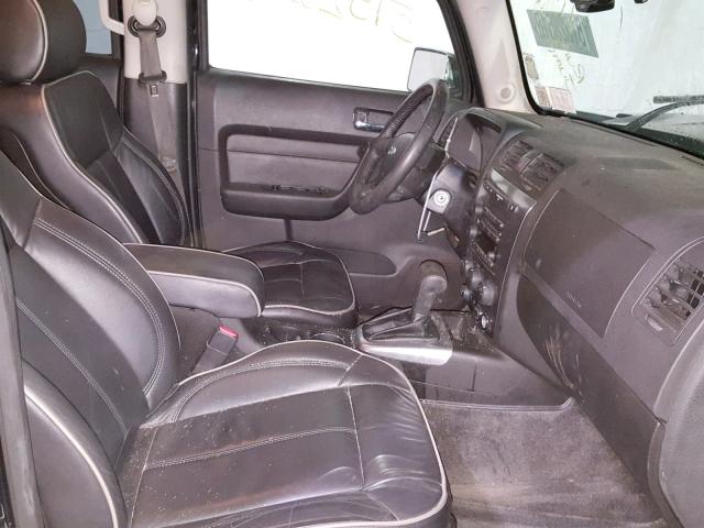 5GTDN13E678182954 - 2007 HUMMER H3 BLACK photo 5