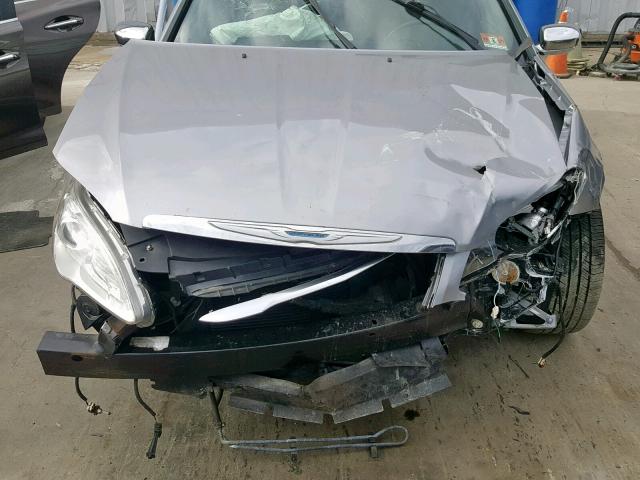 1C3CCBCG1DN745538 - 2013 CHRYSLER 200 LIMITE SILVER photo 7