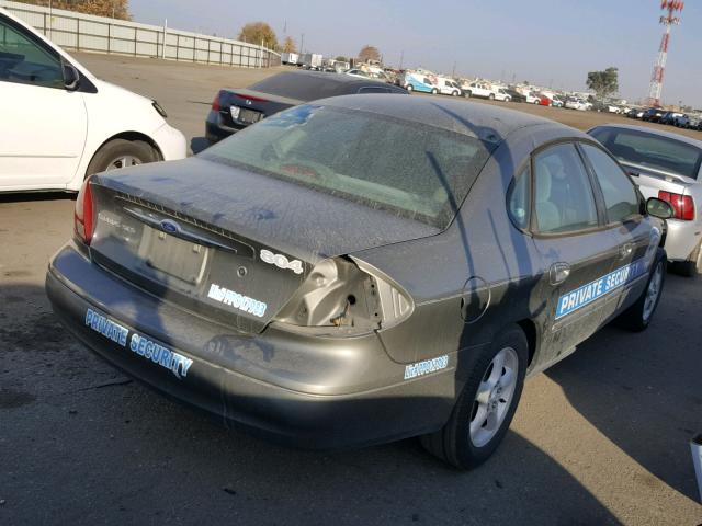 1FAFP55271G243008 - 2001 FORD TAURUS SES GRAY photo 4