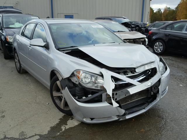 1G1ZC5EU0BF365908 - 2011 CHEVROLET MALIBU 1LT SILVER photo 1