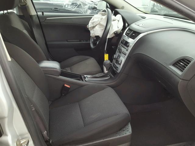 1G1ZC5EU0BF365908 - 2011 CHEVROLET MALIBU 1LT SILVER photo 5