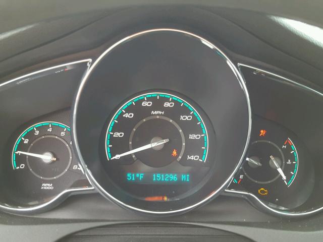 1G1ZC5EU0BF365908 - 2011 CHEVROLET MALIBU 1LT SILVER photo 8