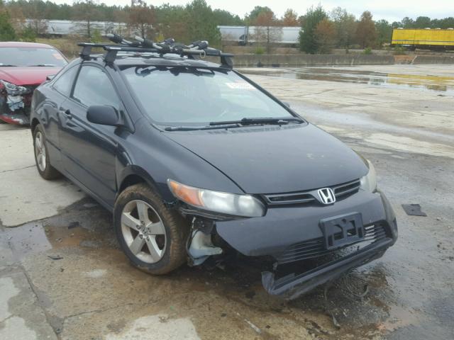 2HGFG12938H570056 - 2008 HONDA CIVIC EXL BLACK photo 1