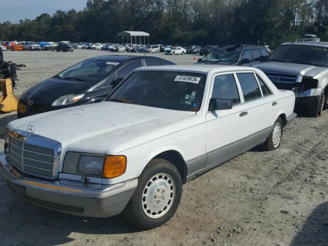 WDBCB25D2HA282774 - 1987 MERCEDES-BENZ 300 SDL WHITE photo 2