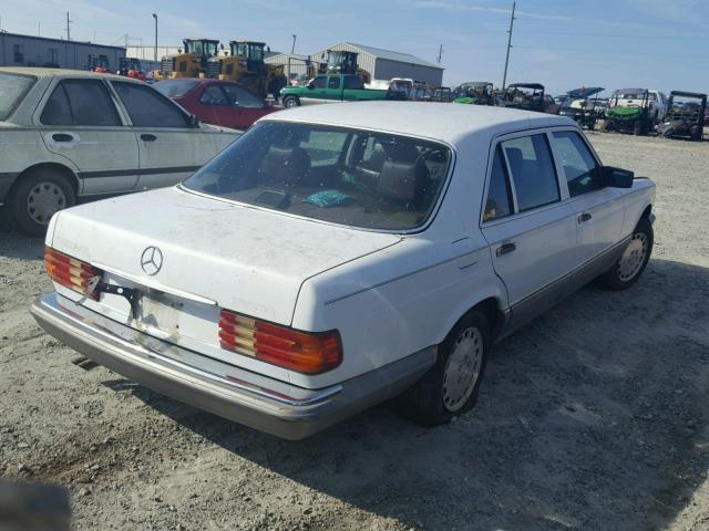 WDBCB25D2HA282774 - 1987 MERCEDES-BENZ 300 SDL WHITE photo 4