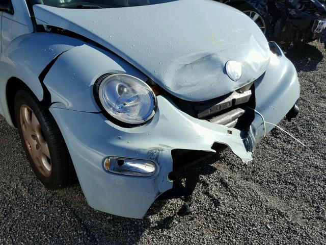 3VWCD31Y84M332727 - 2004 VOLKSWAGEN NEW BEETLE Blau Foto 9