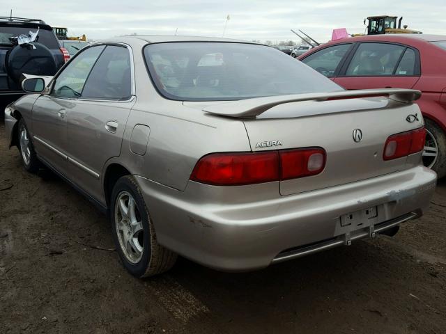 JH4DB859X1S000187 - 2001 ACURA INTEGRA GS BEIGE photo 3