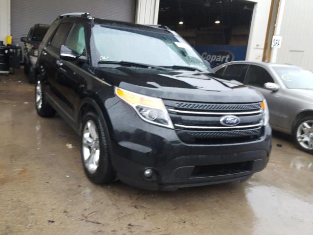 1FM5K7F86DGC30463 - 2013 FORD EXPLORER L BLACK photo 1