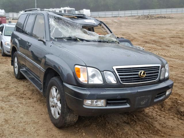 JT6HT00W6Y0087534 - 2000 LEXUS LX 470 GRAY photo 1