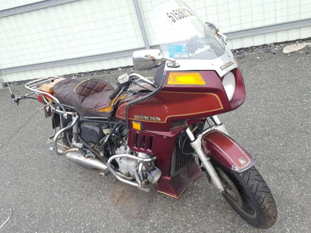 1HFSC0224DA325643 - 1983 HONDA GL1100 A MAROON photo 1