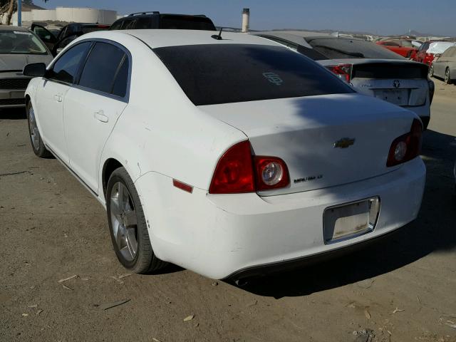 1G1ZD5E14BF230224 - 2011 CHEVROLET MALIBU 2LT WHITE photo 3