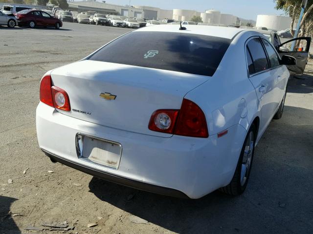 1G1ZD5E14BF230224 - 2011 CHEVROLET MALIBU 2LT WHITE photo 4