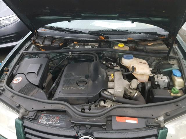 WVWMA23B5YP300823 - 2000 VOLKSWAGEN PASSAT GLS GREEN photo 7