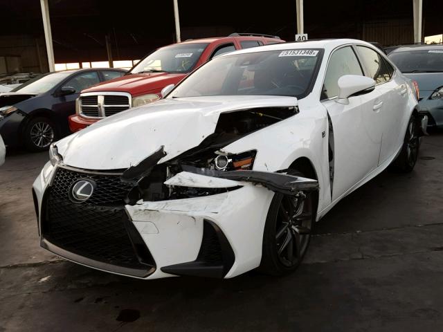 JTHBE1D27H5029004 - 2017 LEXUS IS 350 WHITE photo 2